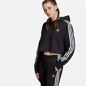 Adidas Cropped Hoodie